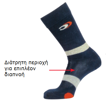 Κάλτσες Cofra Dual Action Summer navy