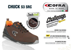 Παπούτσι Ασφαλείας Cofra Chuck S3 SRC