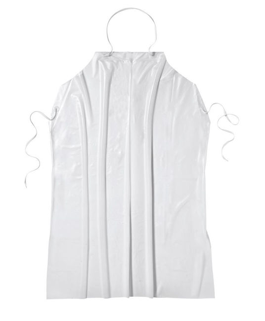 Λευκή Ποδιά Εργασίας Sir PVC Apron 37111