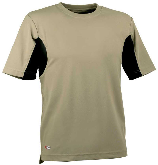 Μπλουζάκι CoolDRY Cofra Caribbean khakiblack