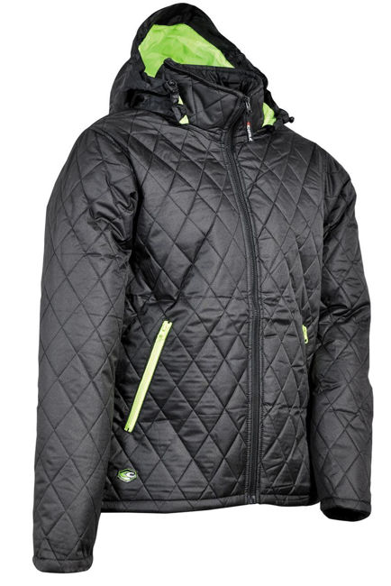 Μπουφάν Cofra Pashino black/lime	