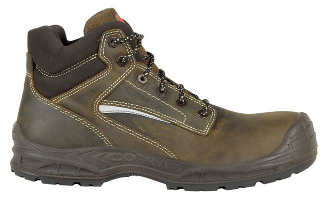 Μποτάκι Ασφαλείας Cofra Montpellier Brown UK CI S3 SRC