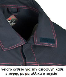 Σακάκι Εργασίας βραδύκαυστο Cofra Flametec navy