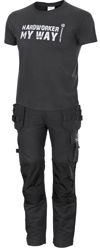 Μπλουζάκι T-shirt Bennon Hardworker grey 