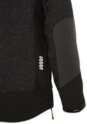 Ζακέτα Ψύχους με γούνα Bennon Nortos grey/black
