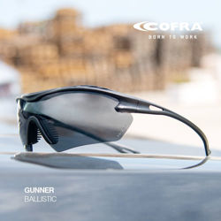 Γυαλιά προστασίας αντιβαλλιστικά Cofra Gunner black