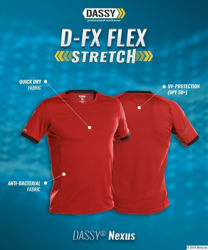 Μπλουζάκι T-Shirt Αντηλιακό (UPF 50+) Dassy Nexus black