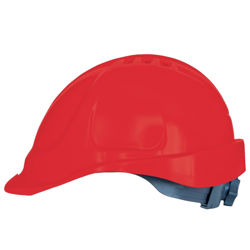 Κράνος Ασφαλείας με τροχαλία Kanton red		