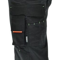 Παντελόνι Εργασίας Ελαστικό  (2 way stretch) Sara Actiflex black