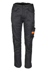 Παντελόνι Εργασίας Ελαστικό  (2 way stretch) Sara Actiflex black
