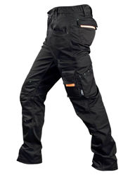 Παντελόνι Εργασίας Ελαστικό  (2 way stretch) Sara Actiflex black