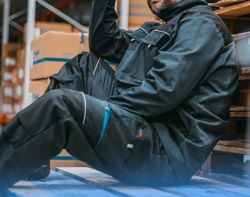 Παντελόνι Εργασίας Ripstop Sako US001 grey/light blue	