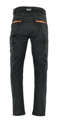 Παντελόνι Εργασίας Ελαστικό  (2 way stretch) Sara Actiflex black