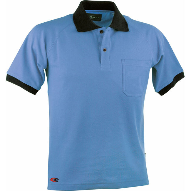 Μπλουζάκι CoolDRY Polo Cofra Martinique light blue	