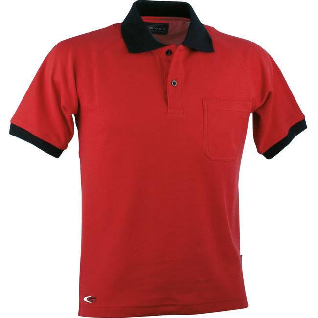 Μπλουζάκι CoolDRY Polo Cofra Martinique red
