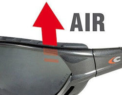 Γυαλιά προστασίας πολωτικά Cofra Combowall Polar silver	