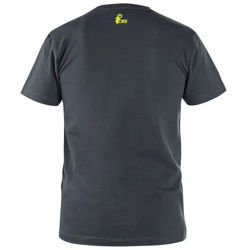 T-Shirt Ανδρικό Ελαστικό CXS Workwear anthracite-yellow