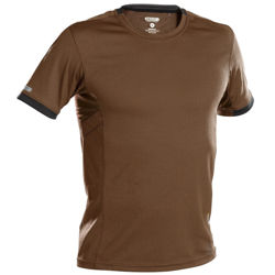 Μπλουζάκι T-Shirt Αντηλιακό (UPF 50+) Dassy clay brown/anthracite grey	