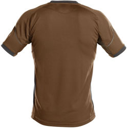 Μπλουζάκι T-Shirt Αντηλιακό (UPF 50+) Dassy clay brown/anthracite grey	