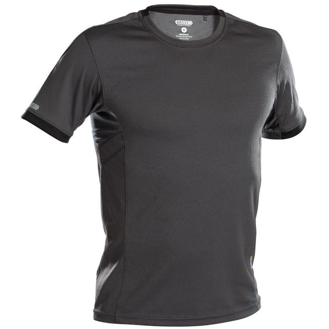 Μπλουζάκι T-Shirt Αντηλιακό (UPF 50+) Dassy Nexus anthracite grey/black