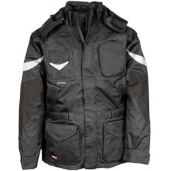 Αδιάβροχο παρκά ψύχους 4 σε 1 Cofra Icestorm black/black