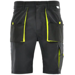 Βερμούδα Εργασίας Sara King 245 graphite/yellow