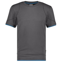 Μπλουζάκι T-Shirt Dassy Kinetic anthracite grey/azure blue