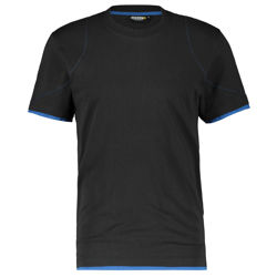 Μπλουζάκι T-Shirt Dassy Kinetic black/azure blue	