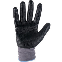 Γάντια Νιτριλίου με κουκίδες CXS Napa grey-black