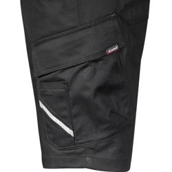 Βερμούδα Εργασίας Βαμβακερή Ελαστική Cofra Moreiras black/black