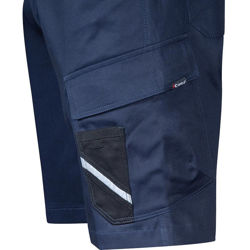 Βερμούδα Εργασίας Βαμβακερή Ελαστική Cofra Moreiras navy/black	