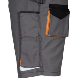 Βερμούδα Εργασίας Cofra Liegi anthracite/black/orange
