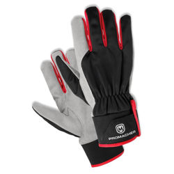 Γάντια Εργασίας Promacher Carpos velcro grey/red	