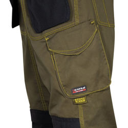 Παντελόνι Εργασίας Cofra Bricklayer clay brown/black