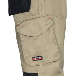 Παντελόνι Εργασίας Cofra Bricklayer khaki/black