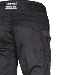Παντελόνι Εργασίας Super Stretch Cofra Jember black/black	
