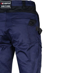 Παντελόνι Εργασίας Super Stretch Cofra Jember navy/black	