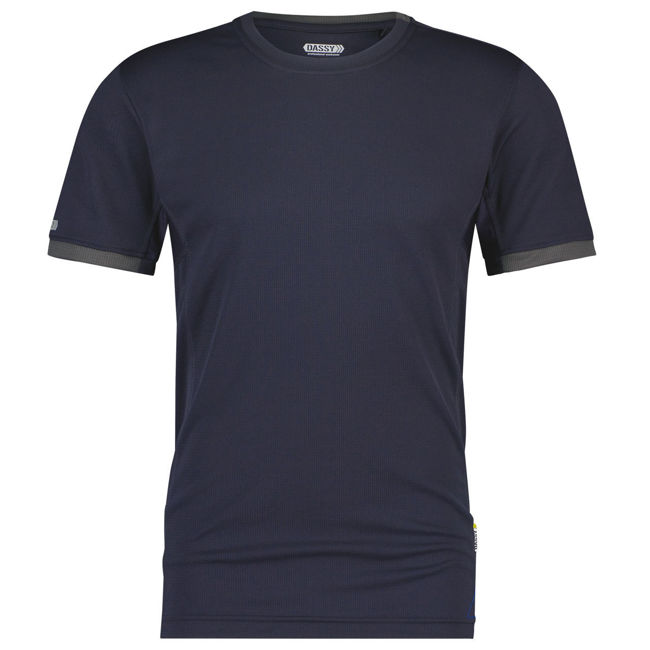 Μπλουζάκι T-Shirt Εργασίας Dassy Nexus midnight blue/anthracite grey		