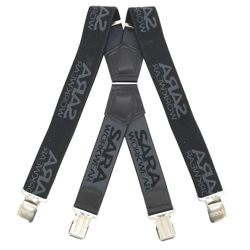 Ελαστικές Τιράντες Εργασίας Sara Workwear black/dark grey