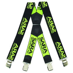 Ελαστικές Τιράντες Εργασίας Sara Workwear black/fluorescent yellow