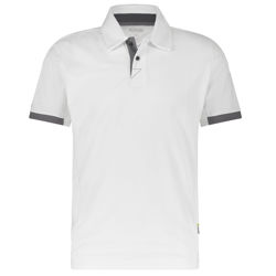 Μπλουζάκι Polo Αντηλιακό (UPF 50+) Dassy Traxion white/anthracite grey		