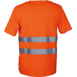 Μπλουζάκι Εργασίας  Ανακλαστικό Cofra View orange
