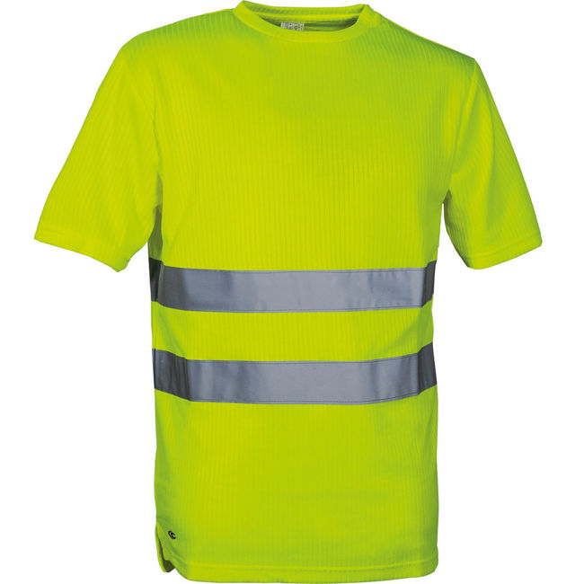 Μπλουζάκι Εργασίας Ανακλαστικό Cofra View yellow	