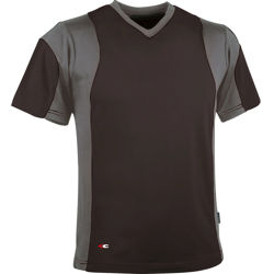 Μπλουζάκι Cofra Μπλουζάκι CoolDRY Cofra Java black/anthracite	