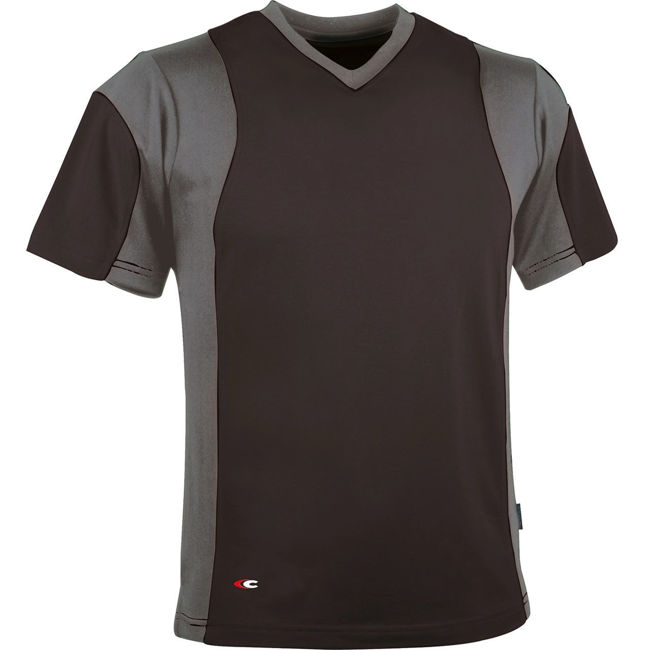 Μπλουζάκι Cofra Μπλουζάκι CoolDRY Cofra Java black/anthracite	