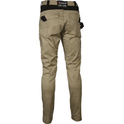 Παντελόνι Εργασίας Super Stretch Cofra Jember khaki/black	