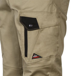Παντελόνι Εργασίας Super Stretch Cofra Jember khaki/black	