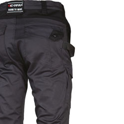 Παντελόνι Εργασίας Super Stretch Cofra Jember anthracite/black	