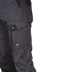 Παντελόνι Εργασίας Super Stretch Cofra Jember anthracite/black	
