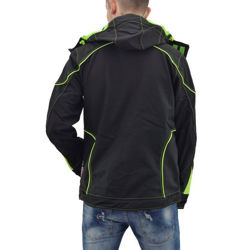 Softshell Jacket Cofra Tecka black/lime